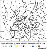 Coloriage Magique Pintar Varek Colorier Colorie Numéros Entrenar Pokemon Enfant Imprimé Jeu Dragón sketch template