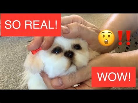 ultra realistic puppy reborn puppy etsy art doll lifelike dog tiny
