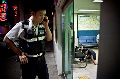 Korean Police Tire Of Being Abused By Drinkers The New York Times