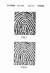Patent Patents Fingerprint sketch template