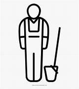 Janitor Hat Coloring Icon Hard Man Clipartkey sketch template