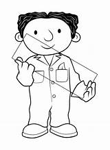 Builder Bob Coloring Pages sketch template