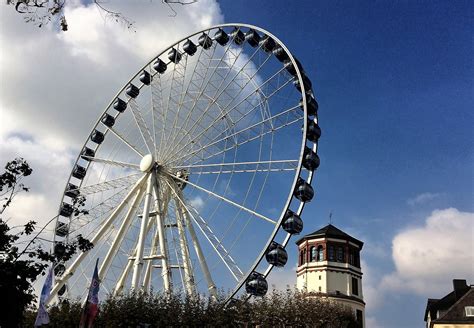 unterwegs  duesseldorf neues vom riesenrad duesseldorf