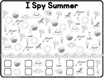 summer  spy worksheets   blue orange tpt