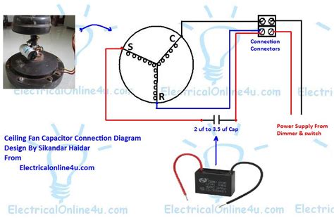 cbb fan capacitor wiring diagram