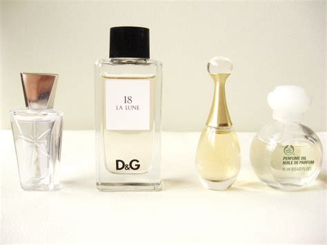 beautiful miniature perfume