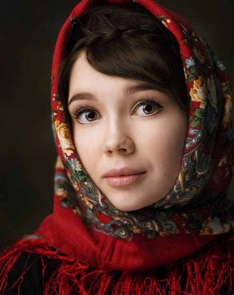 portrait russian beauty beauty portrait