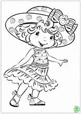 Coloring Shortcake Strawberry Pages Dinokids Print Close sketch template