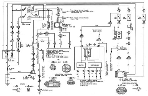 toyota corolla distributor wiring diagram qa  afe age