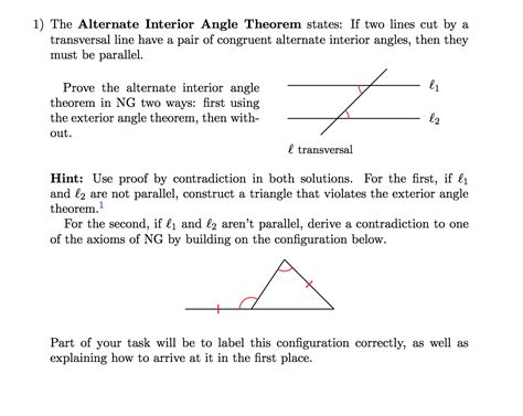 alternate interior angles theorem awesome home