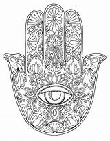 Hamsa Fatima Shiloh Getdrawings sketch template