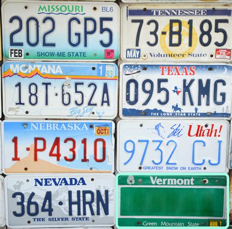remember license plate combinations