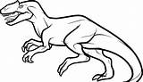 Dinosaur Coloring Pages Printable Kids Color sketch template