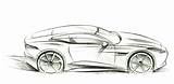 Jaguar Type Drawings Car Sketch Choose Board Coupe Rs sketch template