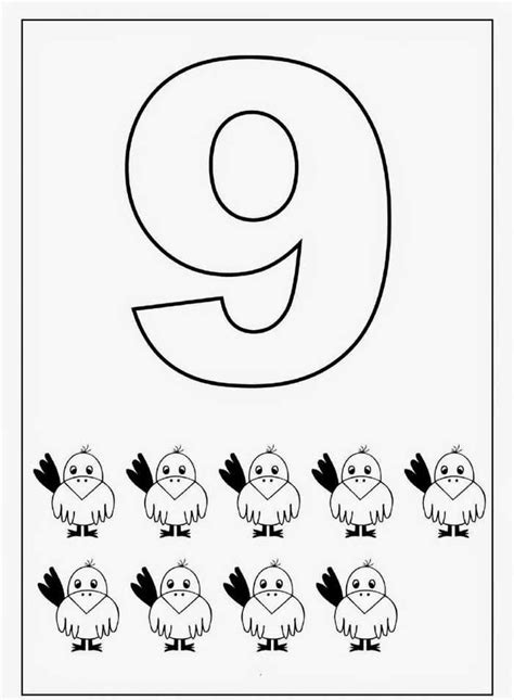 number  kindergarten coloring worksheet   kindergarten