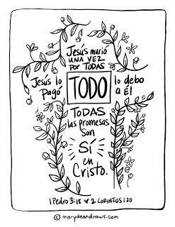printable bible coloring pages spanish