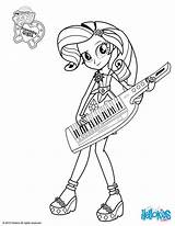 Rarity Coloring Pages Pony Little Print Hellokids Color sketch template