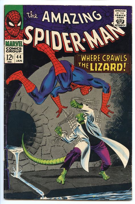 Amazing Spider Man 44 Lizard Cover Find Out The Value Of