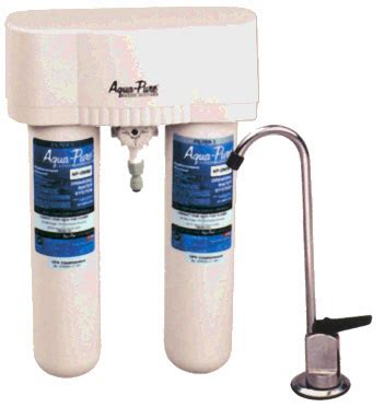aquapure cuno ap dws dual stage carbon block filtration system
