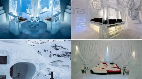 Inside The World S Coolest Ice Hotels With Igloo Suites Ice Sculpture