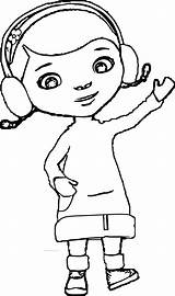 Doc Mcstuffins Coloring Pages Wecoloringpage Face Popular sketch template