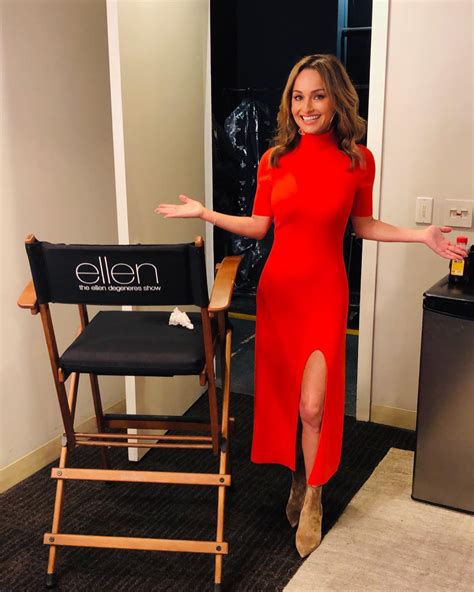 giada de laurentiis sexy in tight red dress and suede