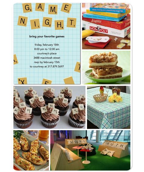 family game night board game theme party planning ideas supplies
