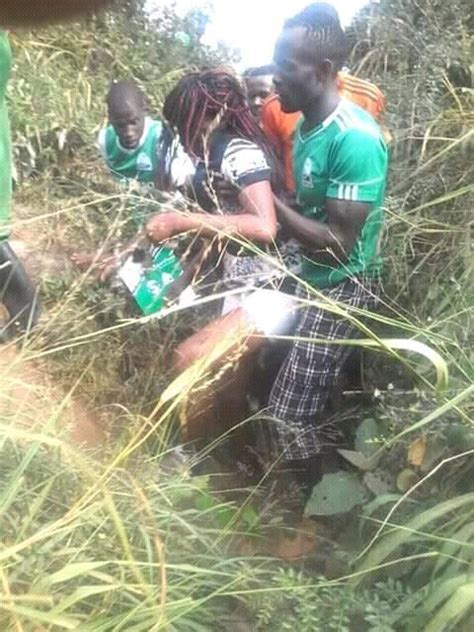 kenyan football fans sexually assault a lady inside bush pics foreign affairs nigeria