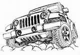 Jeep Drawing Dibujos Coloring Wrangler Pencil Pages Para Dibujo Carro Paisajes Jk Dibujar Coches Drawings Truck Related Sketch Choose Board sketch template