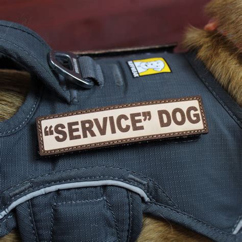 service dog morale patch violent  machine shop