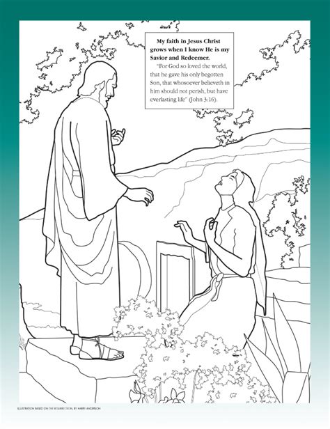 lds coloring pages