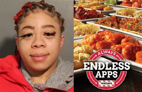woman arrested after ‘all you can eat robbery at tgi fridays