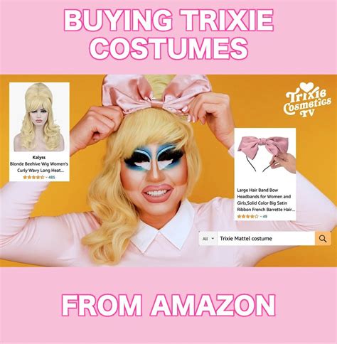 Reviewing Trixie Mattel Costumes From Amazon Amazon Costume Trixie