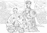 Kabuki Masterpieces sketch template