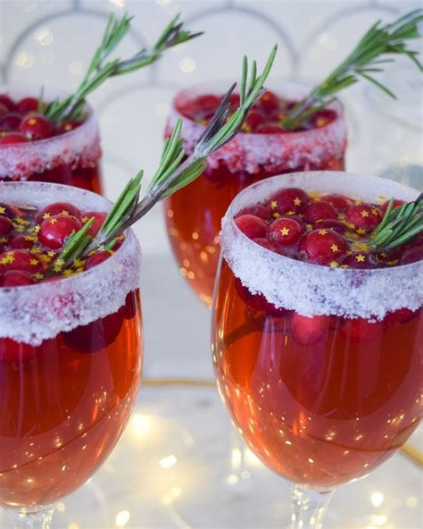 christmas champagne drinks 40 festive champagne cocktails to sip on