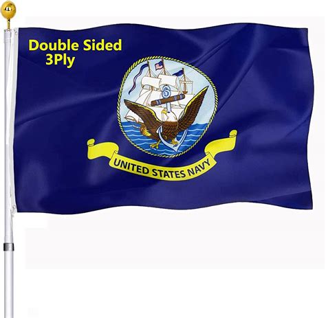 buy us navy flag 2x3 outdoor double sided 3 ply united states naval