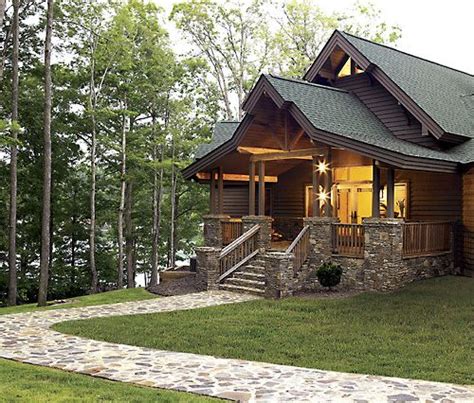 stone  wood porch log cabin getaways getaway cabins amazing architecture architecture