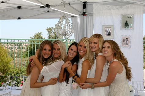 All White Bridal Shower By The Yes Girls Events