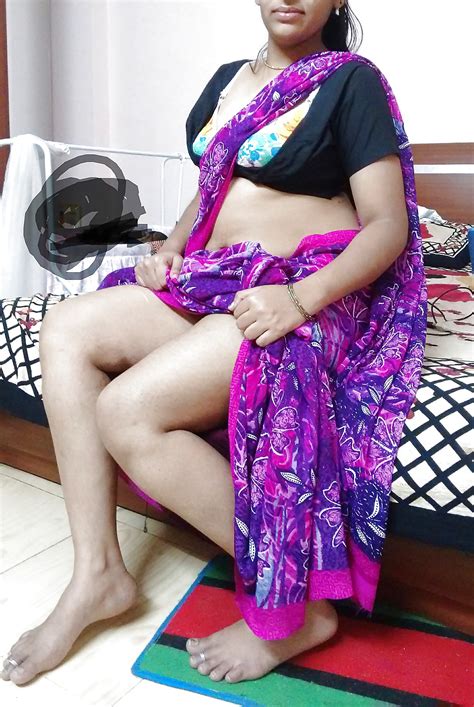 desi wife in blue saree indian desi porn set 17 1 13