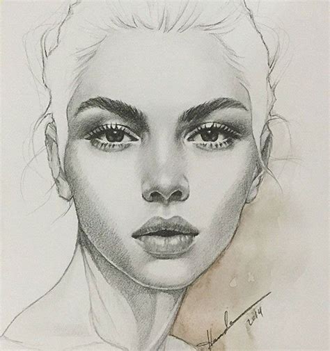 draw  face  pencil  drawing tutorials