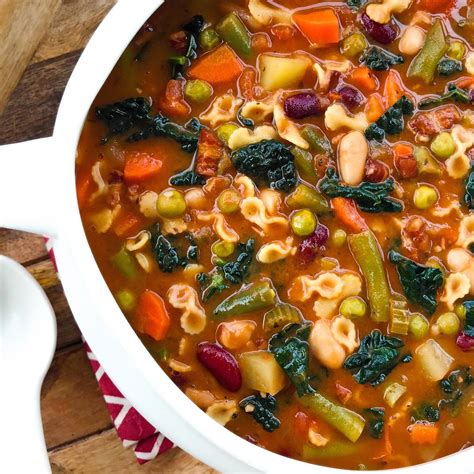 ultimate minestrone soup  daring gourmet