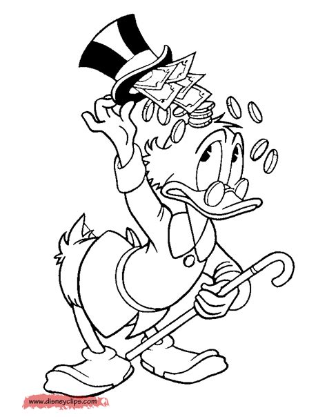 ducktales coloring pages disney coloring book
