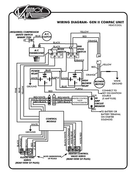 vintage air gen  wiring diagram