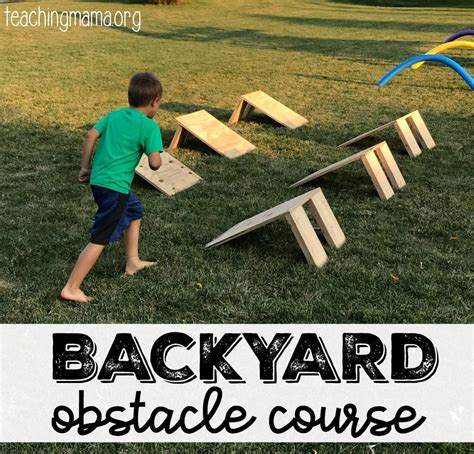 backyard obstacle