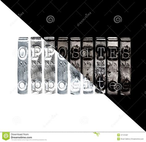 opposites stock image image  word opposites text