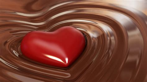 chocolate  heart shape hd   wallpapers images backgrounds   pictures