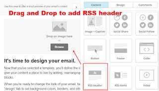 send rss feed  email  mailchimp alternate  feedburner