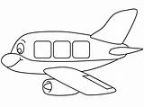 Avión Aviones Colorea Pinta sketch template