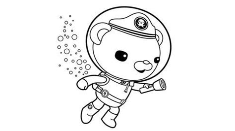 octonauts coloring pages tiny overlords pinterest silhouette