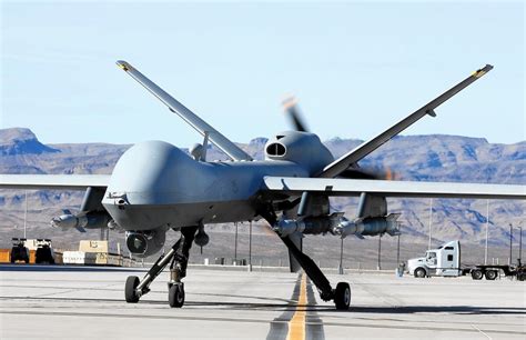 air force hires civilian drone pilots  combat patrols critics question legality los